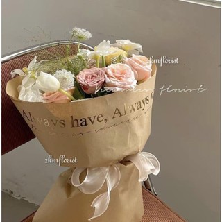 ★ Giấy kraft chữ Always have, Always will