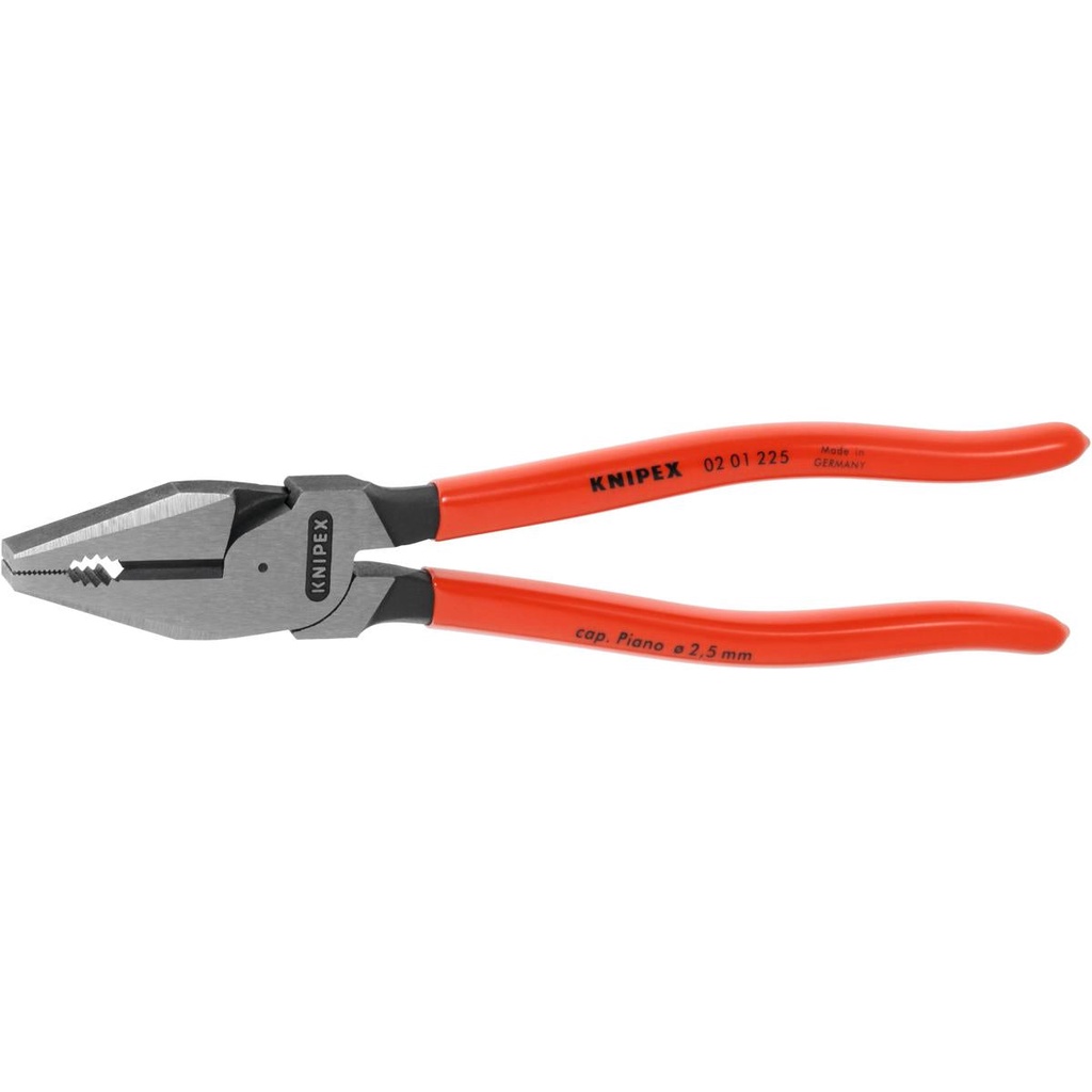 KỀM HẠNG NẶNG COMBI KNIPEX, ĐƯỢC ĐÁNH BÓNG, DÀI 225MM 02 01 225