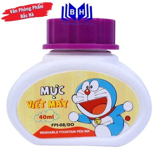 Mực bút máy thiên long fpi-08/do - tím/ đen/ xanh