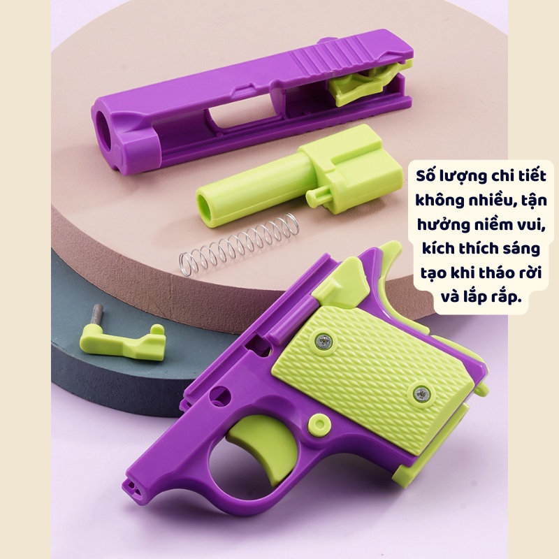 Đồ chơi cà rốt mini phản quang dành cho bé trọng lực in 3D đồ chơi kéo thẳng hot trend độc đáo dành cho bé