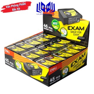Combo 10 viên Gôm tẩy đen 2B Deli, 40×22×12mm - E3043 ( 3043 )