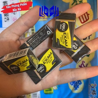 Combo 10 viên Gôm tẩy đen 2B Deli, 40×22×12mm - E3043 ( 3043 )