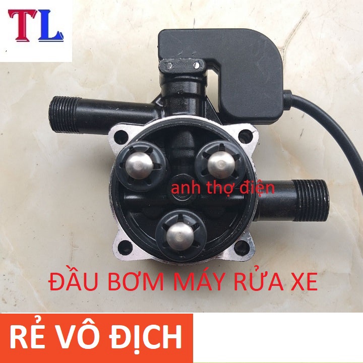 Đầu bơm áp lực cho các dòng máy rửa xe, Bộ Đầu Bơm Máy Rửa xe mini