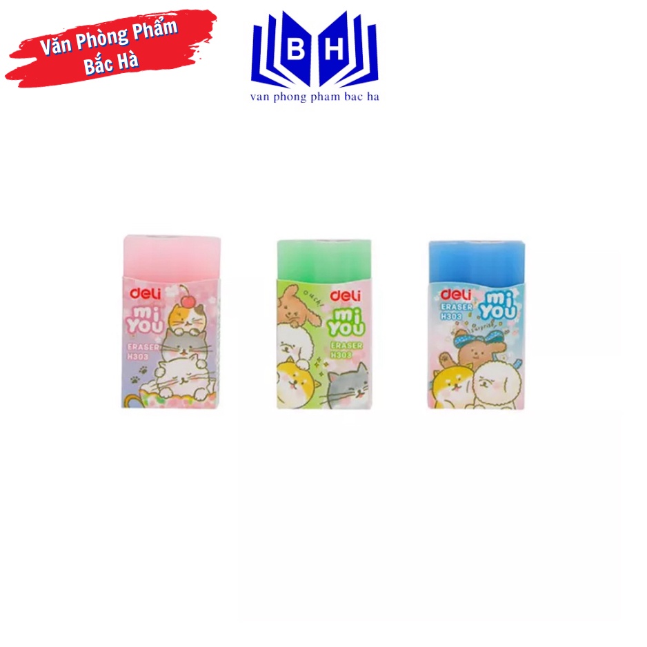 combo 10 chiếc Tẩy thạch hình chó, mèo - EH303, EH304 ( H303/ H304 )