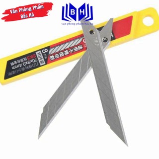 Lưỡi dao trổ Deli 30 độ E2015 - 2015 ( 10 lưỡi/ hộp )