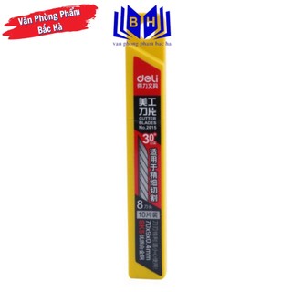 Lưỡi dao trổ Deli 30 độ E2015 - 2015 ( 10 lưỡi/ hộp )