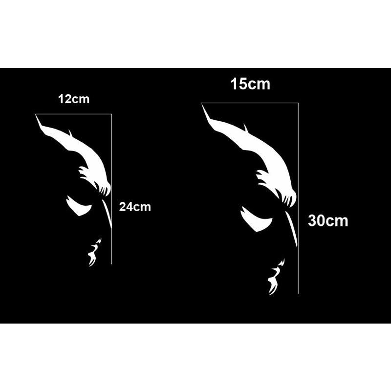 Tem dán phản quang hoạt hình batman