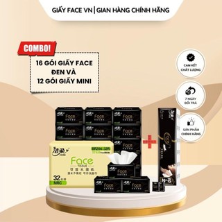 Combo Giấy Face cao cấp - giấy mini .