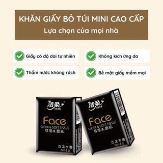 Combo Giấy Face cao cấp - giấy mini .