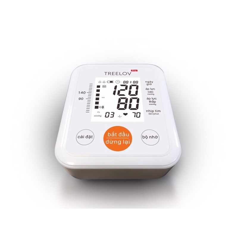 Máy đo huyết áp có giọng Treelov-B01b,Bảo hành 5 năm