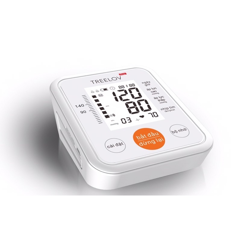 Máy đo huyết áp có giọng Treelov-B01b,Bảo hành 5 năm