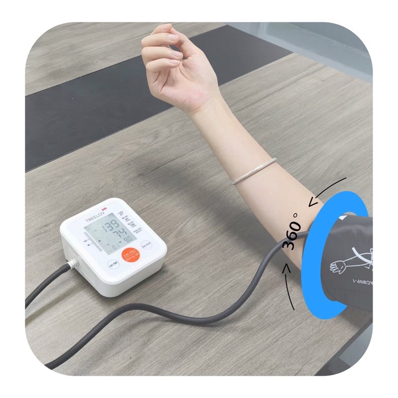 Máy đo huyết áp có giọng Treelov-B01b,Bảo hành 5 năm
