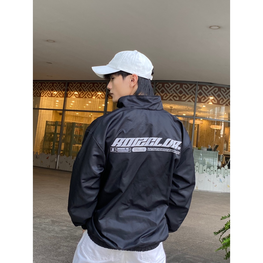 Áo khoác dù form rộng nam nữ BOIZCLUB Classic Jacket local brand