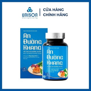 Viên uống thảo dược đông trùng hạ thảo hỗ trợ ổn định đường huyết giảm mỡ máu An Đường Khang