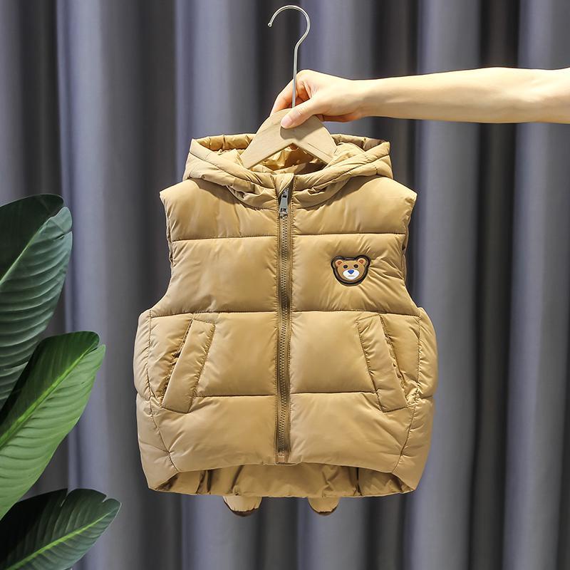 Áo Không Tay Thiết Kế Mới Dày Dặn Thời Trang Thu Đông 2022 Dành Cho Bé Trai