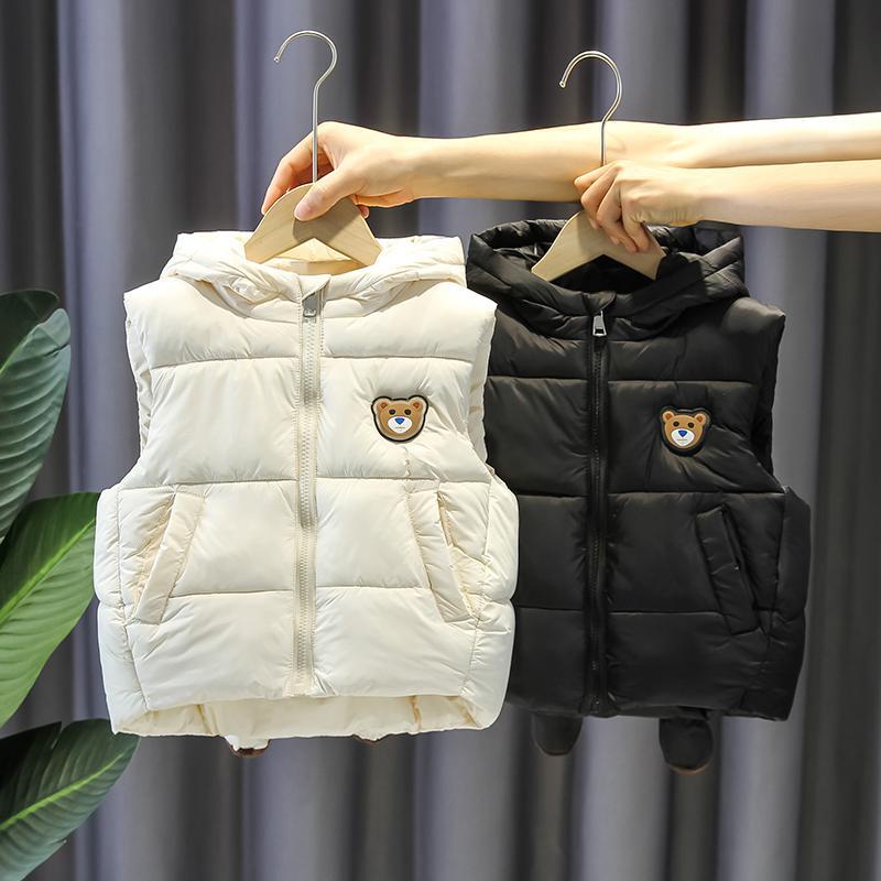 Áo Không Tay Thiết Kế Mới Dày Dặn Thời Trang Thu Đông 2022 Dành Cho Bé Trai