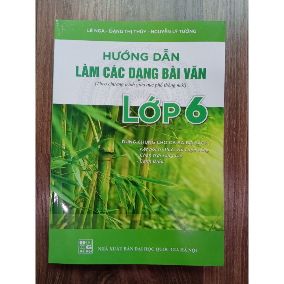Sách - Hướng dẫn làm các dạng bài văn lớp 6