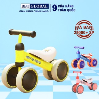 Xe chòi chân cho bé Q4 BBT Global, cho bé từ 1 tuổi đến 2 tuổi, xe thăng bằng 4 bánh an toàn, bảo hành 3 tháng toàn quốc