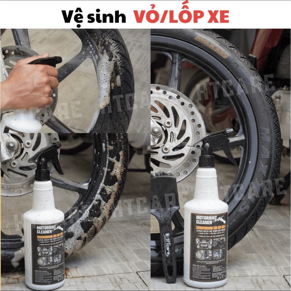 Dung dịch tẩy rửa ĐA NĂNG Motobike Cleaner lốc máy,nhông sên dĩa, dây điện sườn xe dành cho ôtô, xe máy
