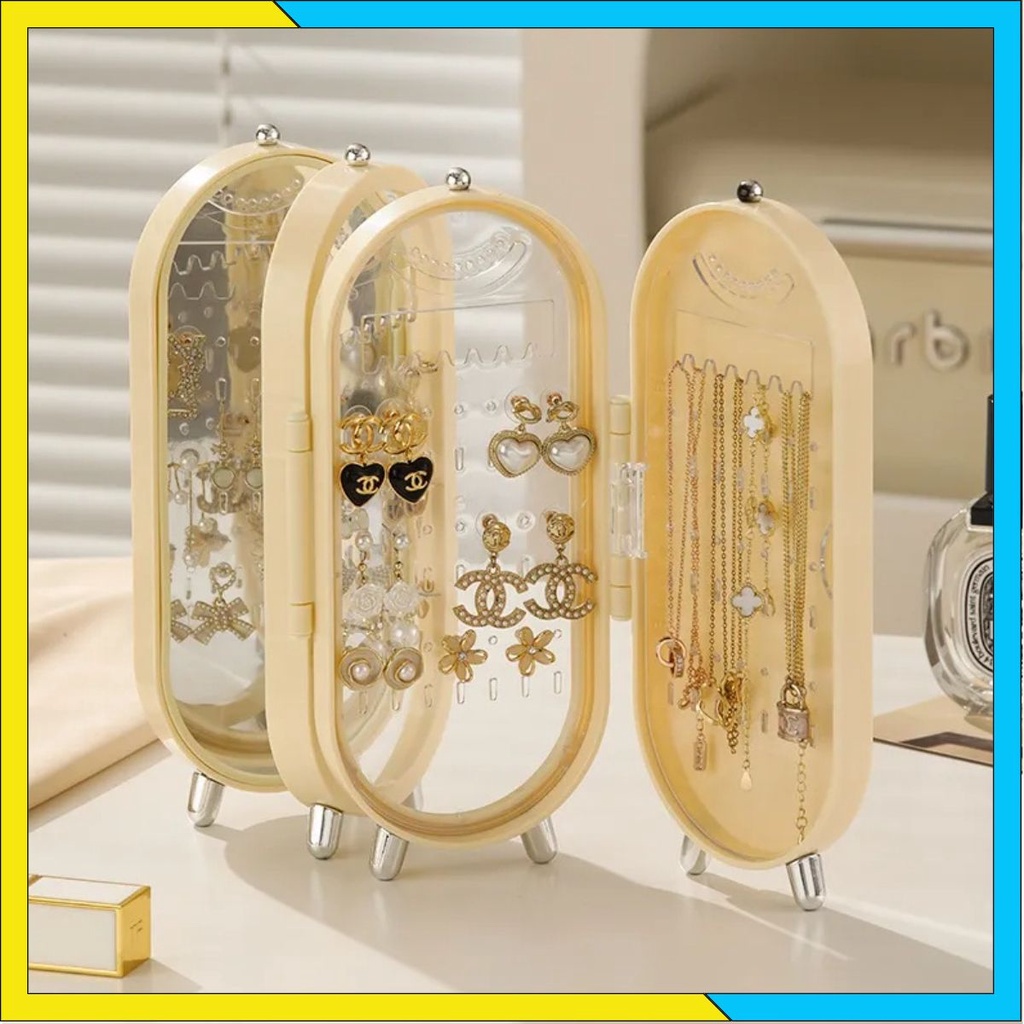Hộp Đựng Bảo Quản Bông Tai Dây Chuyền Trang Sức Puppy Jewelry Box Hanrui VN 23,5cm Velvet Muse