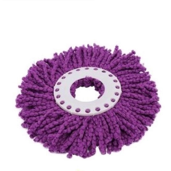 Chổi Lau Nhà Tím TVQ Xoay 360 Độ Tiện Lợi Bông Lau Siêu Thâm Hút