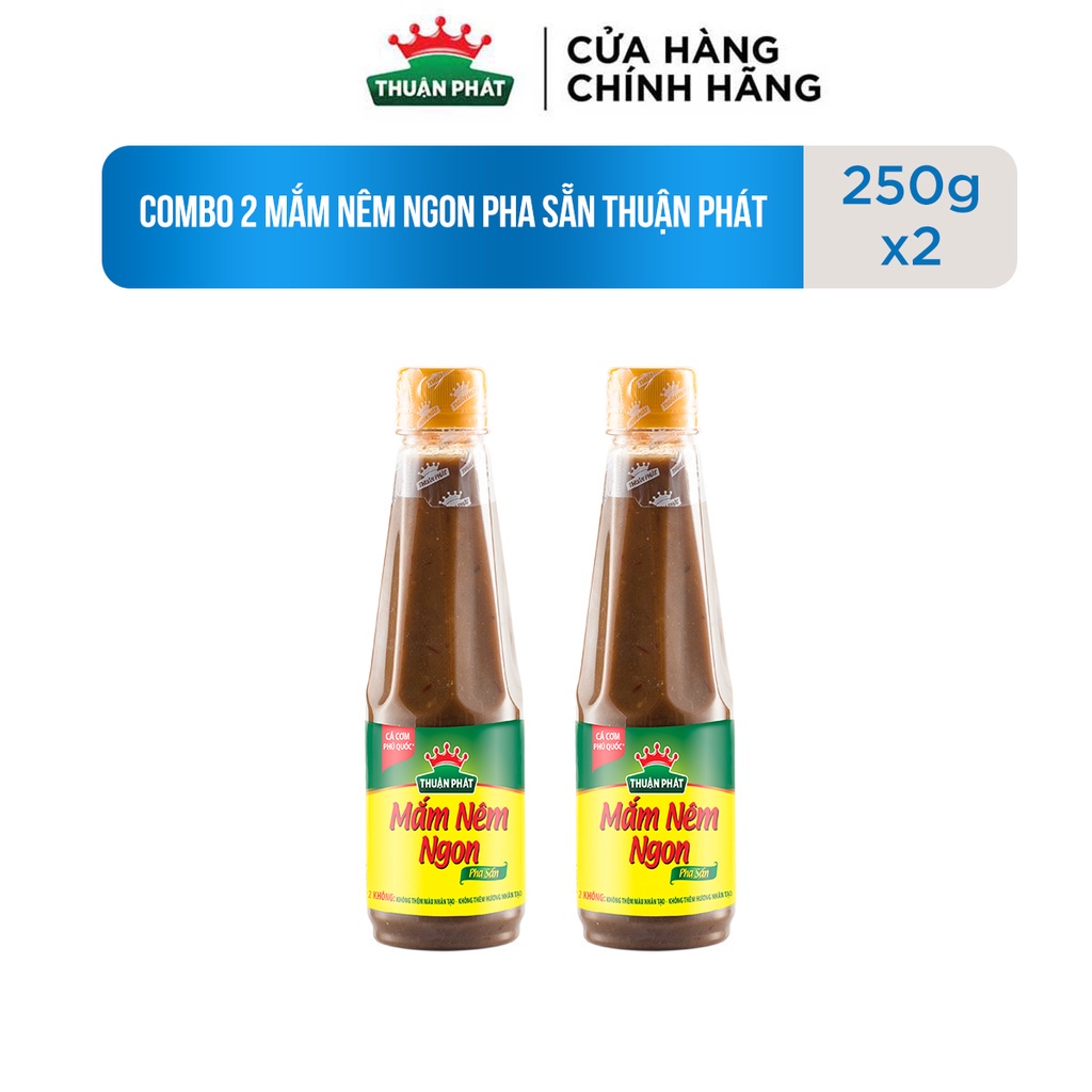 Combo 2 Mắm Nêm Ngon Pha Sẵn Thuận Phát 250ml
