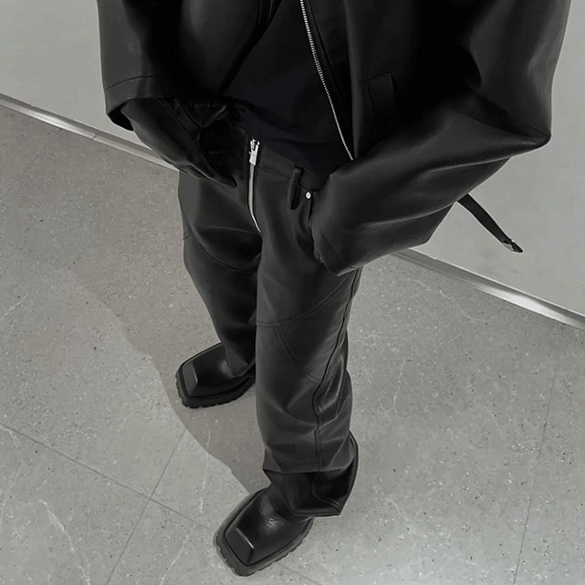 Giá tận gốc rẻ bất tận  Giày Boots mũi vuông, Giày da nam HOMME đế đúc 5cm nguyên khối cao cấp