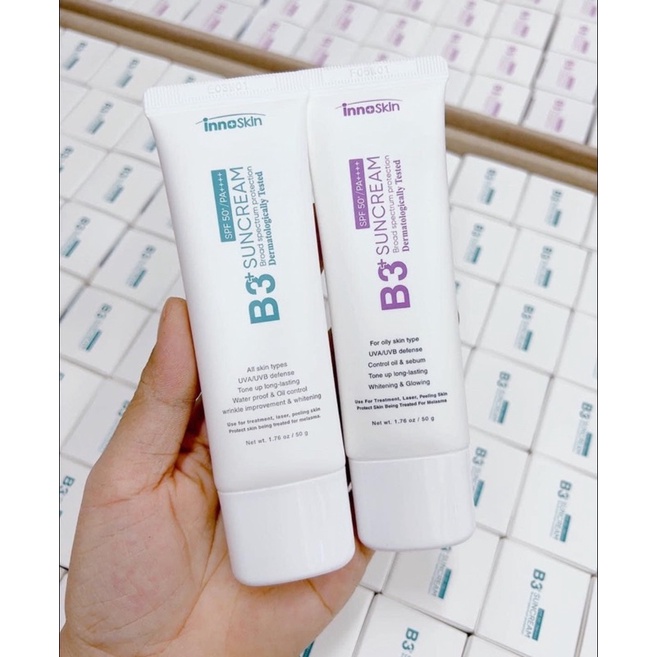 Kem chống nắng B3 Innoskin phổ rộng