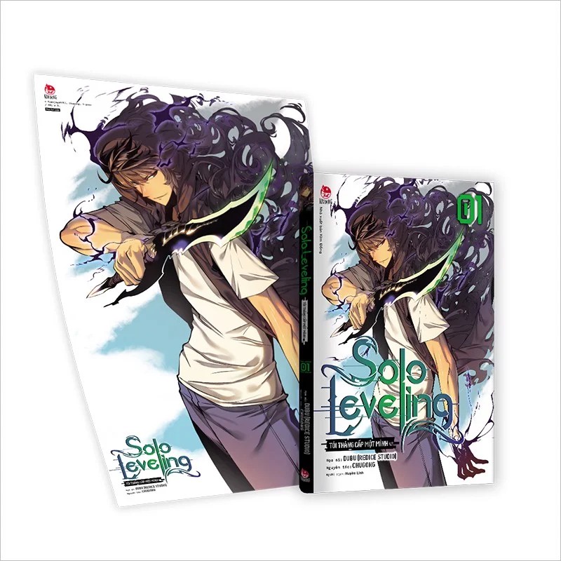 Solo Leveling - Tôi Thăng Cấp Một Mình 1-3  - Tặng Kèm Obi + 2 PVC Card