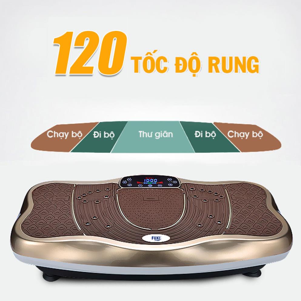 Máy Rung Toàn Thân Giảm Mỡ - Máy Rung Tập Thể Dục Giảm Béo Tại Nhà Hiệu Quả Hơn Máy Chạy Bộ, Máy Tập Gym, BH 12 Tháng