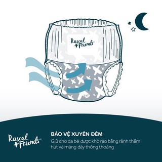 Tã/bỉm dùng thử Rascal + Friends Đủ Size NB/S/M/L/XL - 1 miếng
