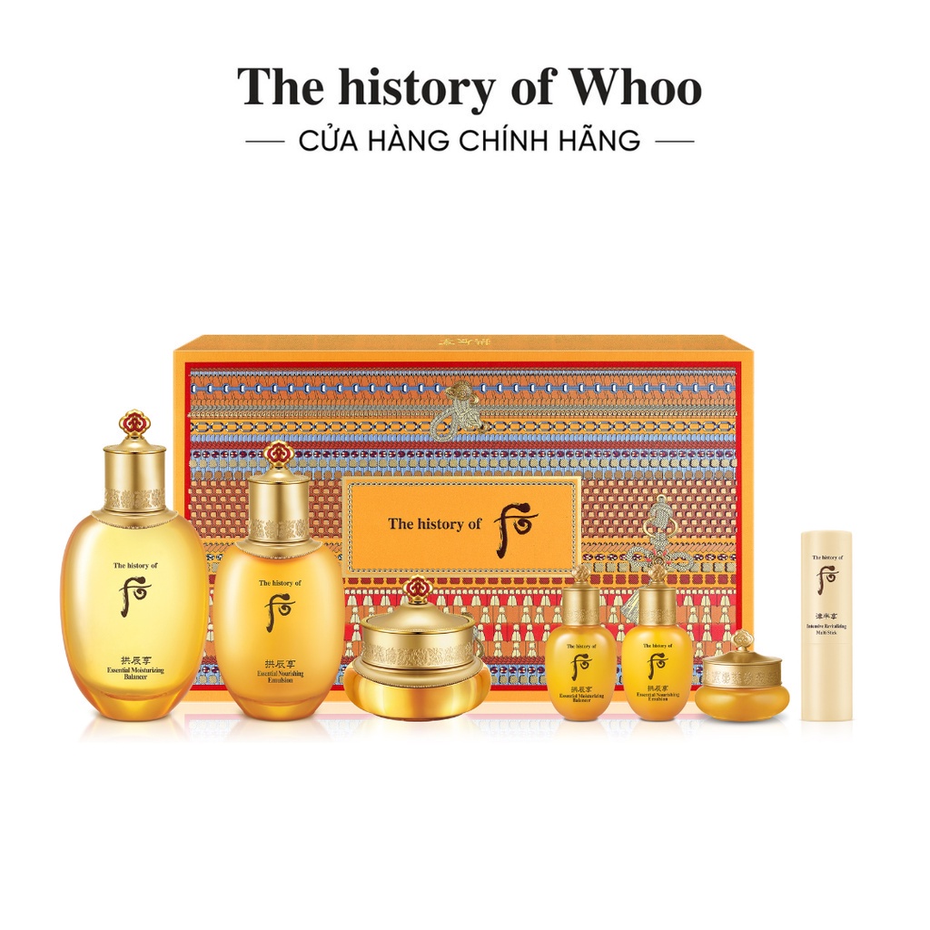 Bộ dưỡng ẩm chống lão hóa Đông y The history of Whoo Gongjinhyang 3 món
