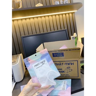 Thùng 200 chiếc khẩu trang 5d mask nhật minh , kháng khuẩn , chống tia uv