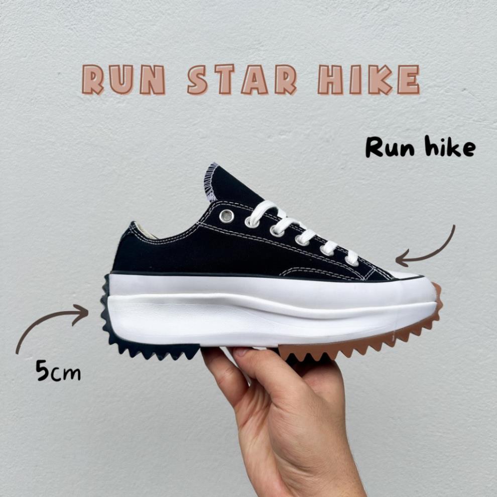 Giày CONVERSEE Run Star Hike đen thấp
