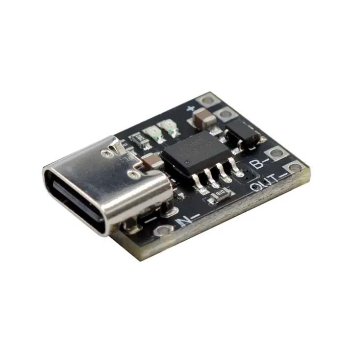 PN  -  Mạch Sạc Pin Siêu Nhỏ 4.2V 1A Chân Sạc Type-C Có Bảo Vệ Pin