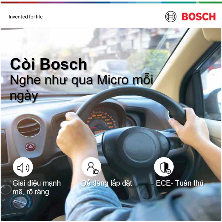 BỘ CÒI ĐÔI BOSCH H3F: 12V