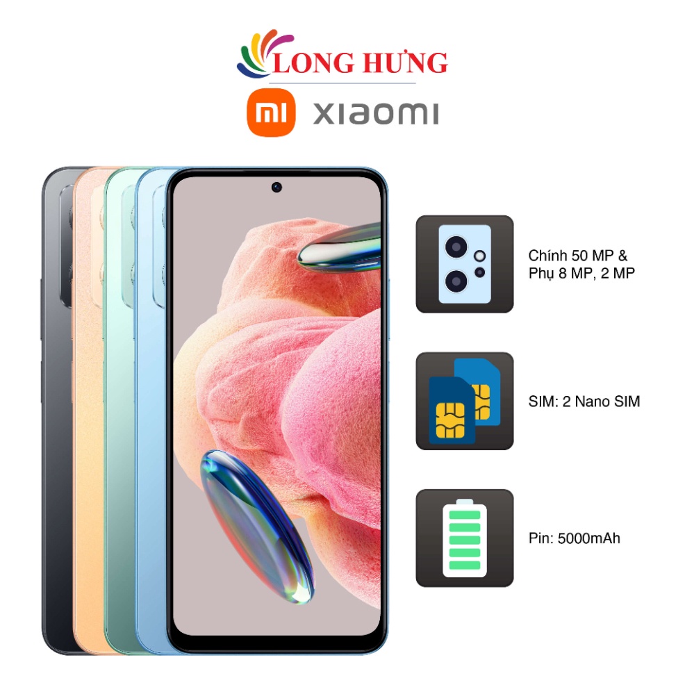 Điện thoại Xiaomi Redmi Note 12  - Hàng chính hãng