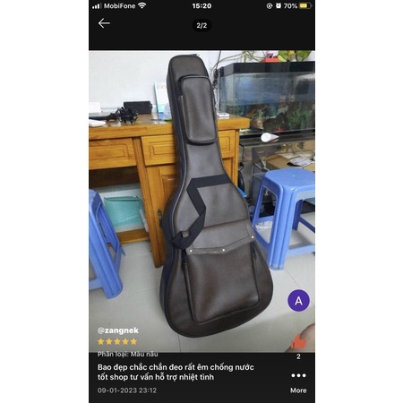 Bao đàn guitar thùng 5 lớp dày dặn form mềm Super Bag - Garage Guitar