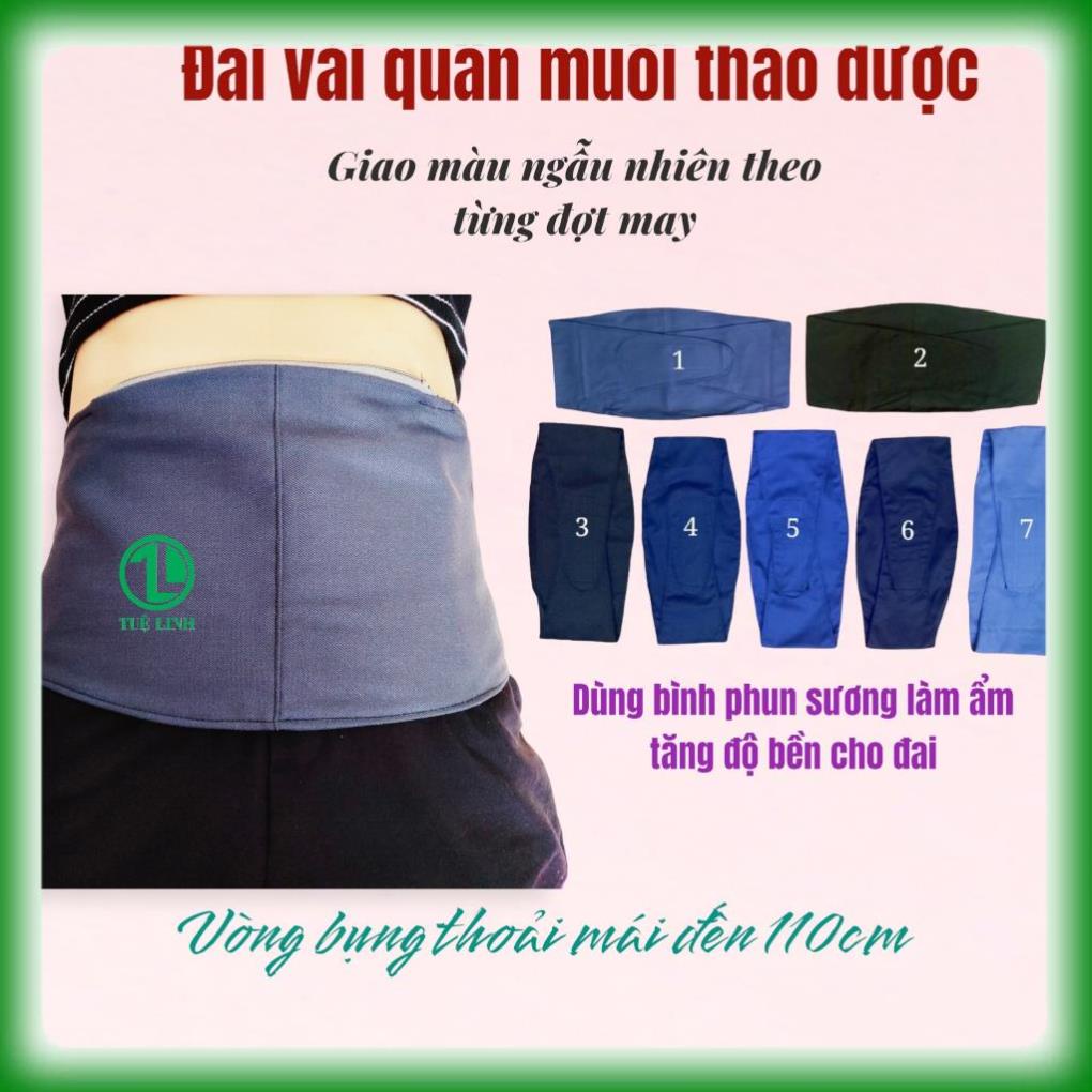 Đai quấn muối thảo dược cho mẹ bầu sau sinh.
