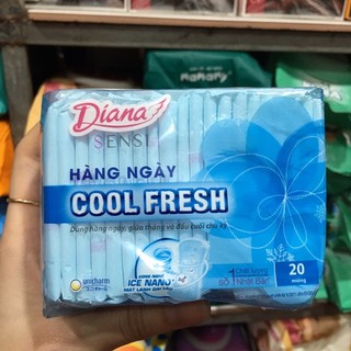 BVS Diana Sensi Cool Fresh 20 miếng hằng ngày