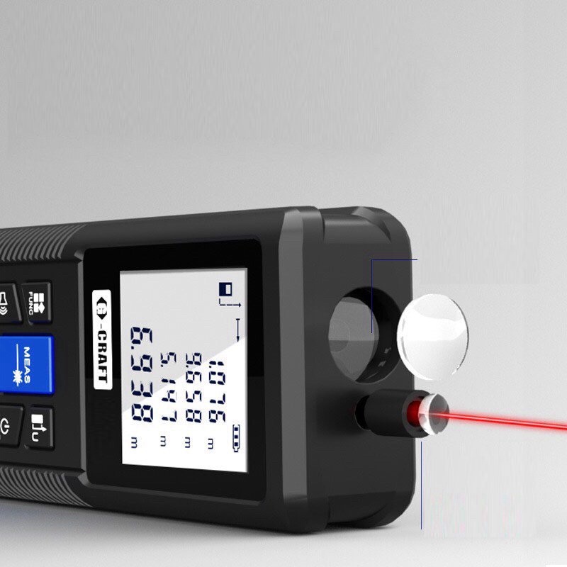 Giá tận gốc Thước laser,thước laze,Máy đo khoảng cách bằng tia laser CRAFT 50M/100M C18 - hàng chuẩn