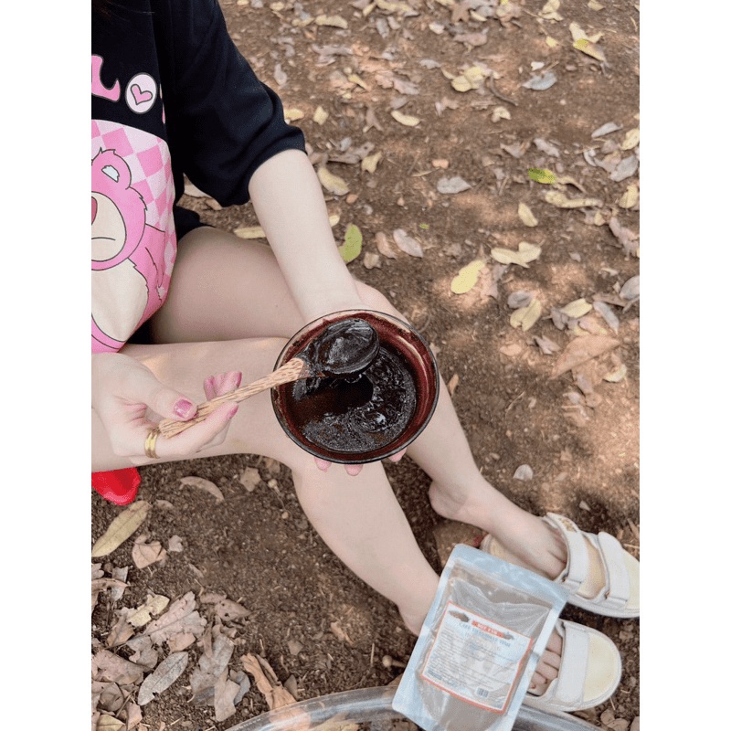 300Gram BỘT TẮM TRẮNG CÀ PHÊ THAN HOẠT TÍNH HOA SEN VÀNG