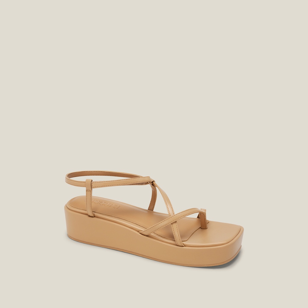 Vascara Giày Sandal Platform Dây Quai Mảnh - SDX 0436