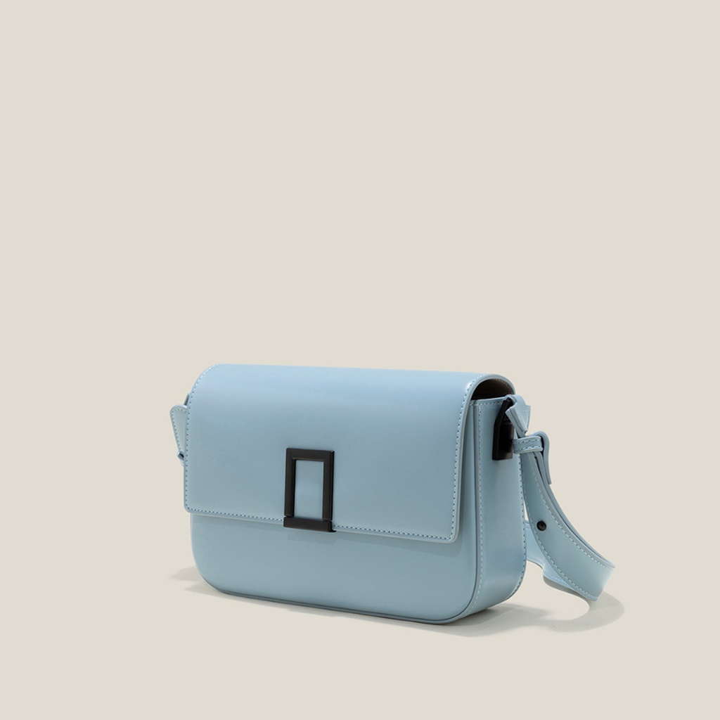 Vascara Túi Đeo Chéo Nhấn Khóa Hình Học - SHO 0226