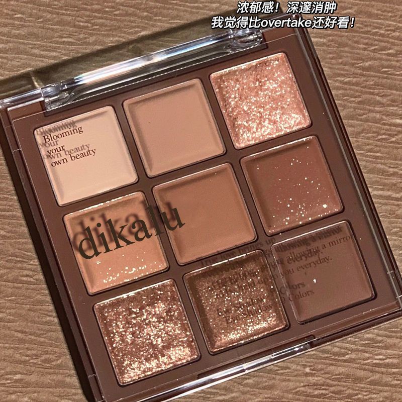 Bảng Phấn Mắt Màu Đất Lì Và Màu Ánh Ngọc Phong Cách Mới 2023