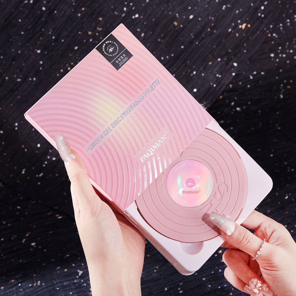 Hàng Có Sẵn Bảng Phấn Mắt pakiman Màu Hồng Dạng Keo Ghi Lại Trang Điểm Cho Người Lười Không Phai Màu