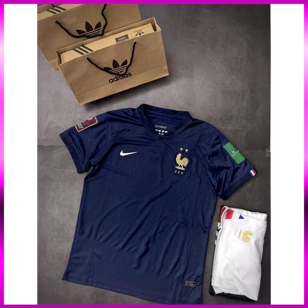 Free Ship -  Áo bóng đá Đội Tuyển Pháp WC 2022  - Hàng Super Thái Chuẩn thi đấu