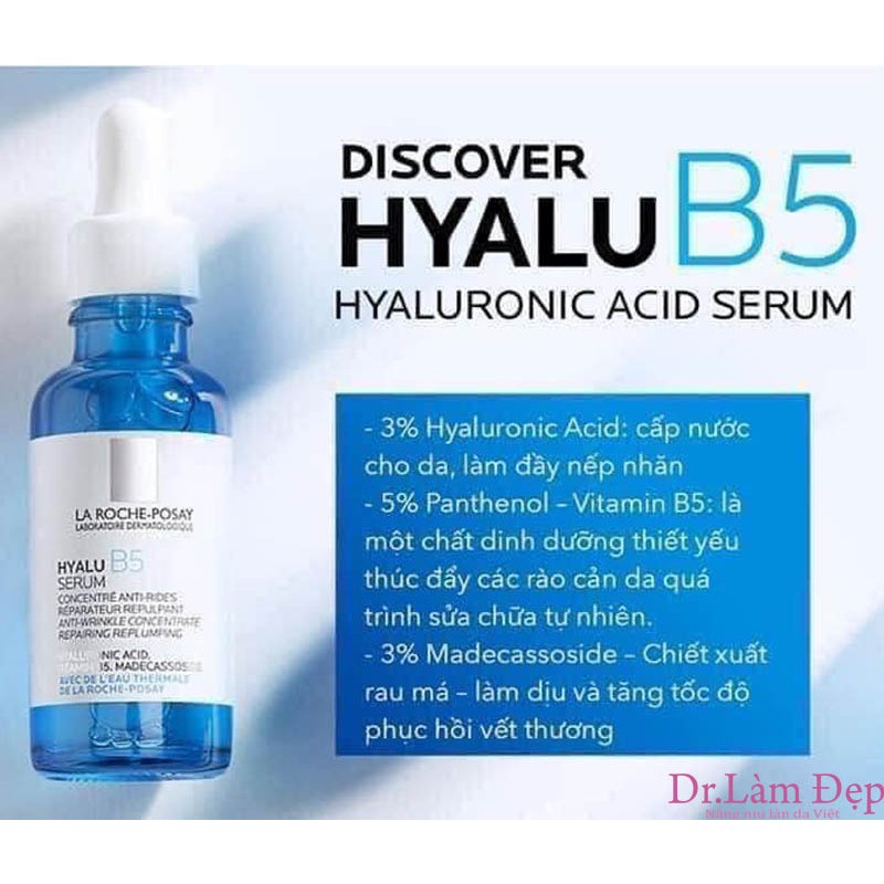 Serum La Roche-Posay B5 Hyalu Tái Tạo Và Phục Hồi Da 30ml -  SUE COSMETICS