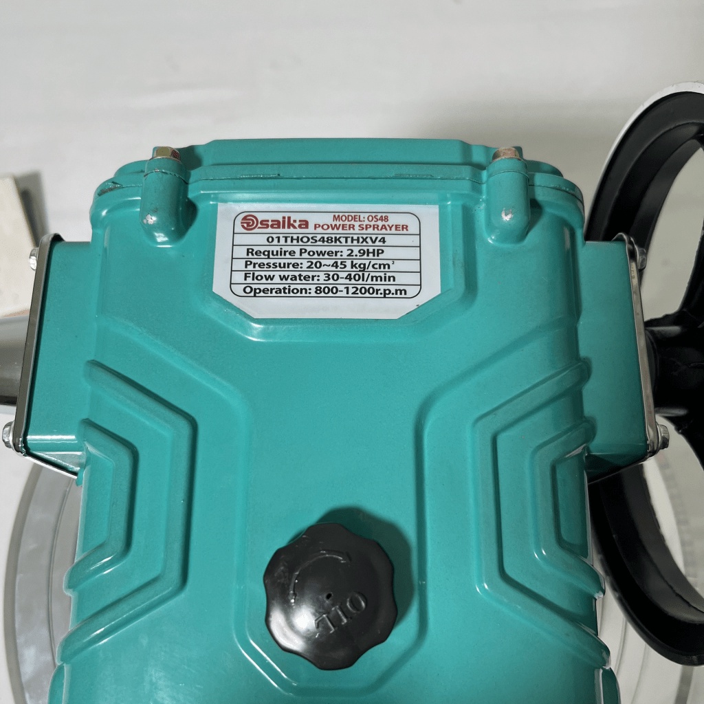 Đầu bơm máy rửa xe Piston sứ áp lực cao 2.9HP SAIKA| Đầu máy cao áp dây đai| Đầu nén, xịt phun thu