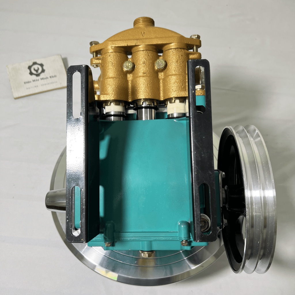 Đầu bơm máy rửa xe Piston sứ áp lực cao 2.9HP SAIKA| Đầu máy cao áp dây đai| Đầu nén, xịt phun thu